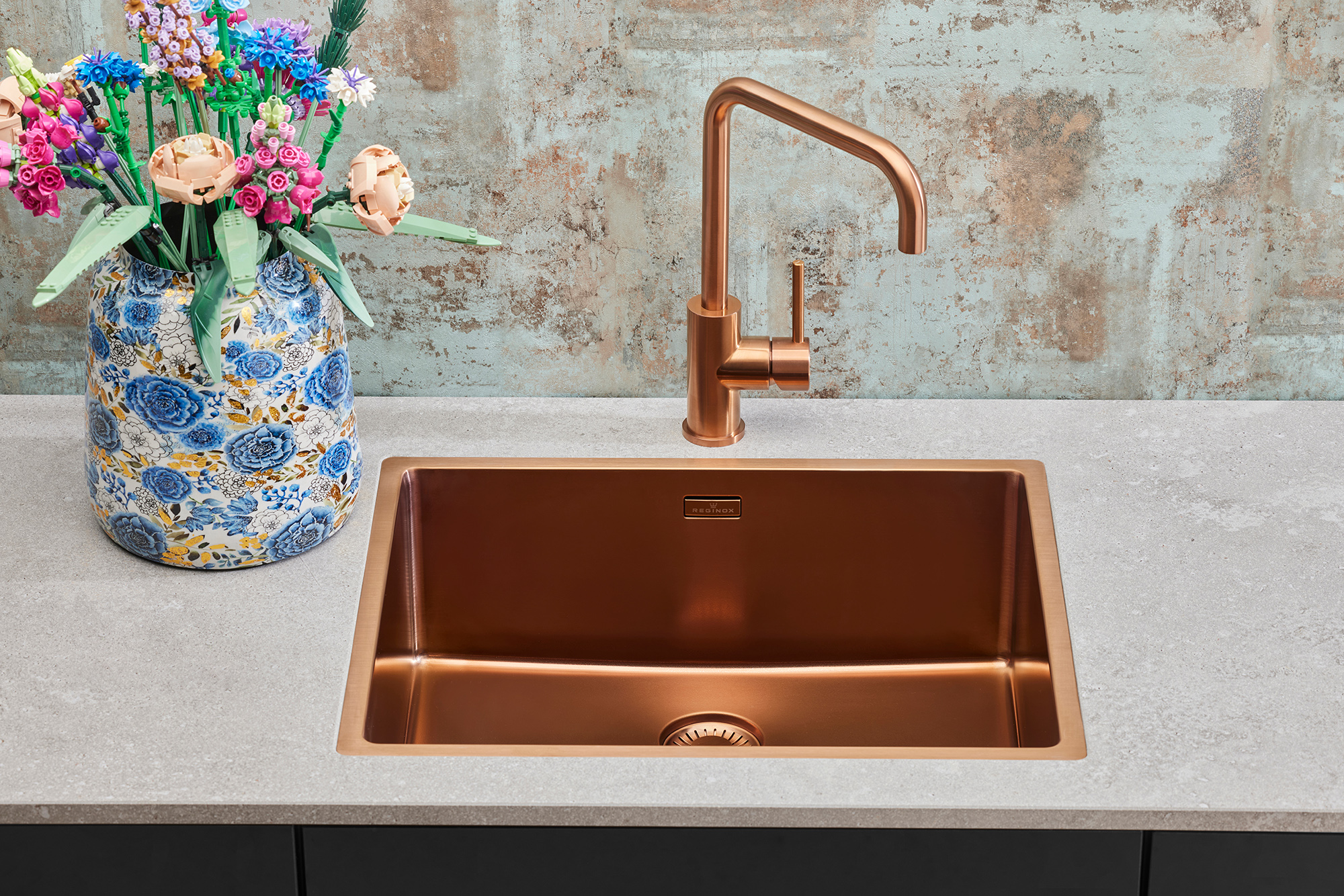 Reginox Küchenspüle New York Copper II Kupfer